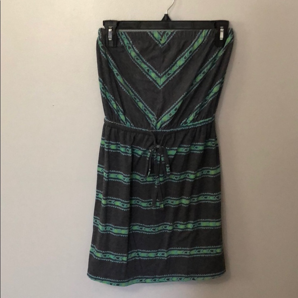 Strapless dress